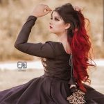 Raw silk frock flair